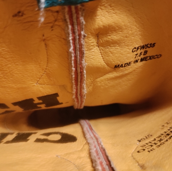 Cinch boots size 7.5B EXOTIC cowgirl boots - Picture 5 of 9